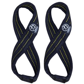 Strength Shop Figure of 8 Lifting Straps (Heavy Duty) (Pair)