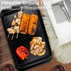 ECOIOU Grilling Prep and Serve Trays, 17 x10.5 inch BBQ