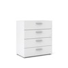 Tvilum Austin 4 Drawer Chest, White