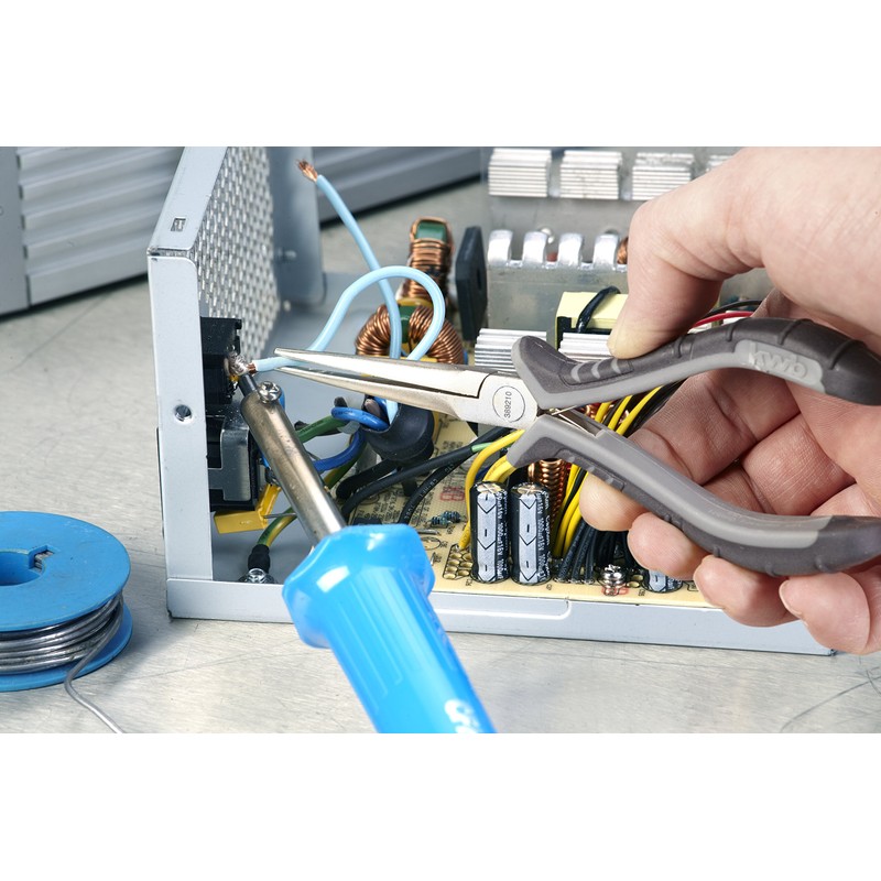 KWB electronic long nosed pliers 150 mm 389210 (in accordance with DIN