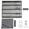 PETIME Foldable Metal Dog Exercise Pen/Pet Puppy Playpen Kennels Yard