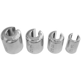K&L 232-7094 Spoked Wheel Weights Chrome 1 Oz 10/Pk