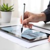 3Pcs Silver Stylus Pens for Touch Screens,Fine Point Pencil and