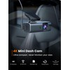 galphi 4K Dash Cam Front, Built-in 5G WiFi, 64GB Card
