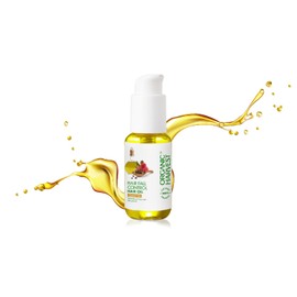 Organic Harvest Organic Harvest Hairfall Control Hair Oil: Castor Oil | For Men & Women | Vitamin E Oil for Hair Growth | Moisturizing Hair Oil | 100% American Certified Organic | Sulphate & Paraben-free | 50ml