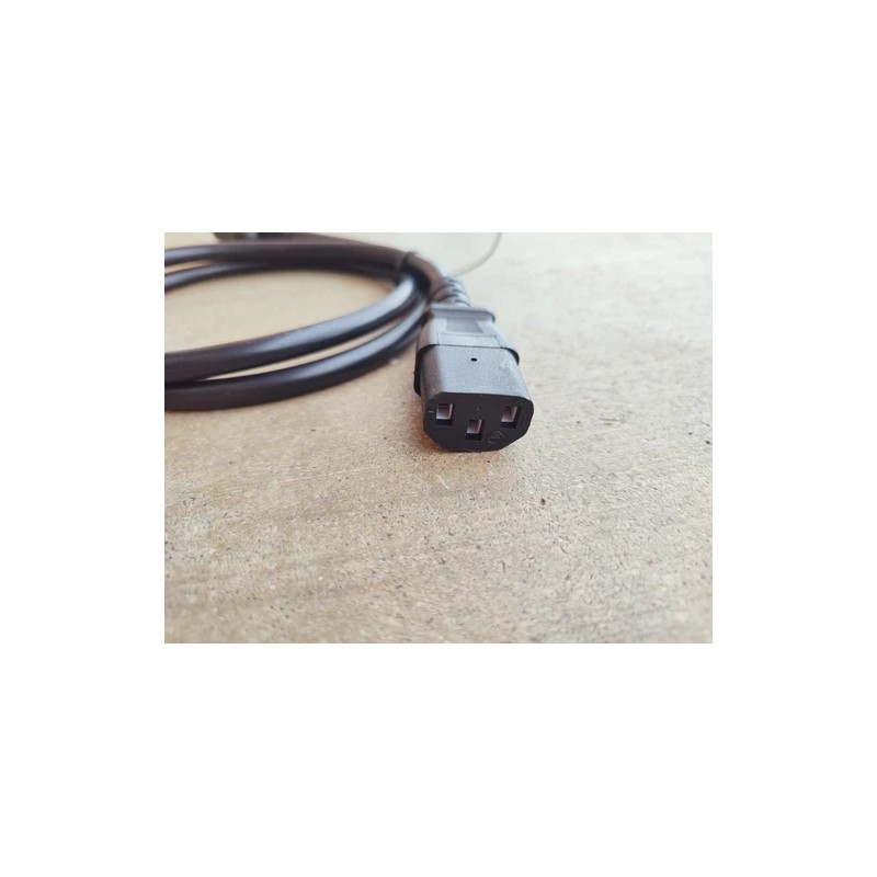 Unbranded Power Cord NEMA 5-15P To C13 3ft 3in For
