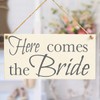 Here Comes The Bride - Wooden Wedding Sign