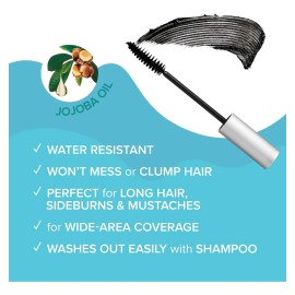 Mascara Para Retoque De Cabello Kiss Marron Oscuro 2pack