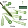 Royal Imports Floral Water Tubes/Vials for Flower Arrangements - Green