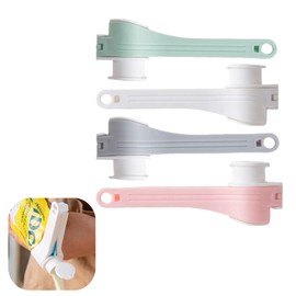 FJYXCHENXM Food Storage Sealing Clips with Pour Spouts, 4 PCS Plastic Food Seal Clips for Bags, Kitchen Tools