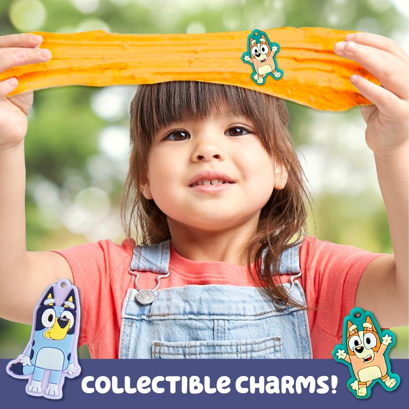 Horizon Group USA Bluey SLIMYLGOOP, 2 Pack, Pre-Made Slimes, Ready