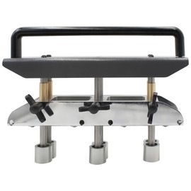 Boeeda Three-Station Edge Roller Compatible with 29 to 22-Gauge Steel 0-90°Bending Angle 5/8" to 4" (16 to 102 mm) Bends in Metal Roofing Material