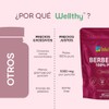 Wellthy Berberina Pura 90 Cápsulas. 100% Berberis Aristata, 500mg c/u,