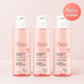 Avene Soothing Toning Lotion 100ml 3pcs / 아벤느 수딩 토닝 로션 100ml 3개