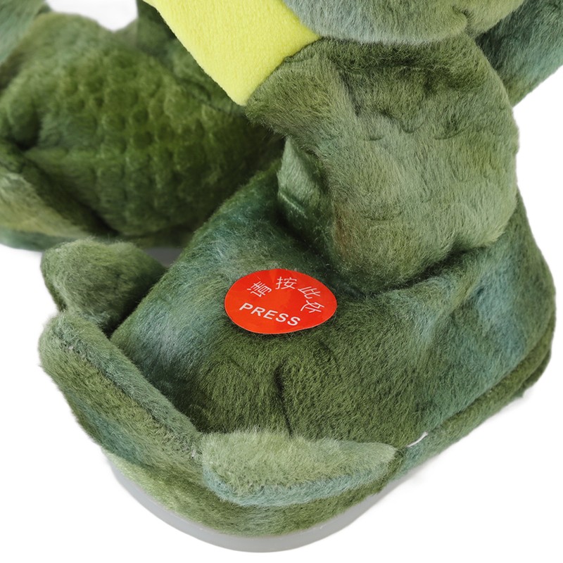 Dinosaur Baby Doll Mobile Singing Tail Wagging Soft Plastic Simulation