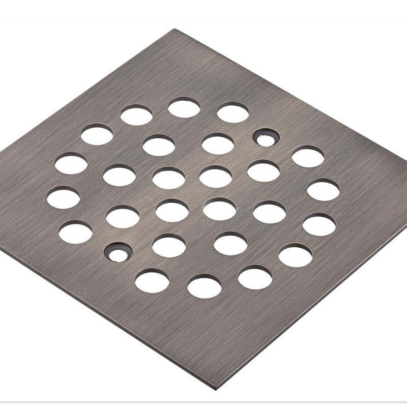 VOURUNA Square 4-1/4 Inch Screw-in Shower Drain Cover Replacement Square