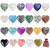 UICCVOKK Pack of 24 Lucky Charm Heart Made of Stone