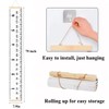 VUCDXOP Baby Height Chart Portable Rollable Canvas and Wood Height
