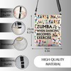 Zumba Dance Gift Zumba When Dancing Becomes Exercise Crossbody Bag