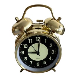 GMMH Desk Clock Nostalgic Antique Vintage Retro Metal Grandfather Clock Design