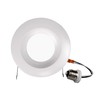 NICOR Lighting DCR561081204KWH LED Downlights, White