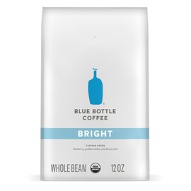Blue Bottle Whole Bean Organic Coffee, Bright, Light Roast, 12 Ounce Bag (Pack of 1)