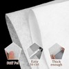 Jeffdad 10Pcs Felt Fabric Sheets, 11.8"x7.87" Soft Craft Felt Sheets