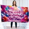 We Are So Proud Of You Banner - Congratulations Banner