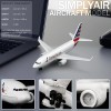 SimplyAir 1/400 American Airplane Model Kits Plastic for Collection and...