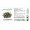 GreenHealth Lemongrass - 8 fl oz (237 ml) Glass Bottle