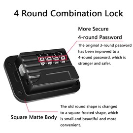 Refrigerator Lock Fridge Locks for Keyless Child Safety Cabinet Locks for Cabinets Closets Drawers Window Electrical Appliances Locks