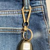 [Belfore] [Made of TC4 Titanium Alloy] Carabiner Keychain, Lightweight, Strong,