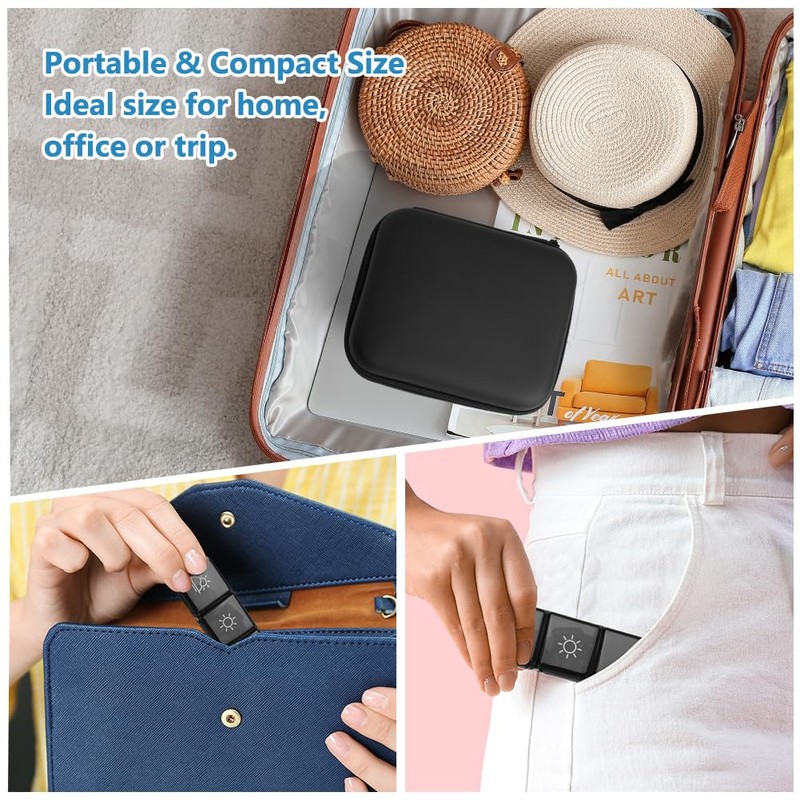 ACWOO Weekly Pill Box Organiser, Portable Travel Pill Boxes 7