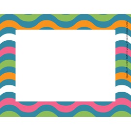 Barker Creek Name Badges & Self-Adhesive Labels, Splash of Color, Multi-Purpose Name Tags, Gift Tags, and More! 3.5" x 2.75", 45 per Pkg, Home, School and Office Supplies (1536)