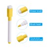 PATIKIL Dry Erase Marker Pens, 100 Pack Yellow Ink Fine