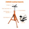 GAOMON Heavy-Duty Pipe Jack Stand, 28''-52'' Adjustable Folding Pipe Stand,