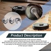 XTPTFABS Stainless Steel Vacuum Side Brush Mount Clips Compatible with