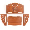 New Wooden Temple Wall Mounted Hanging Table top Pooja Mandir