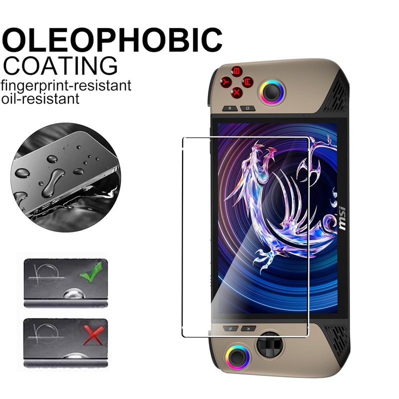 Clear Case for MSI Claw 8 AI+/MSI Claw 8 AI