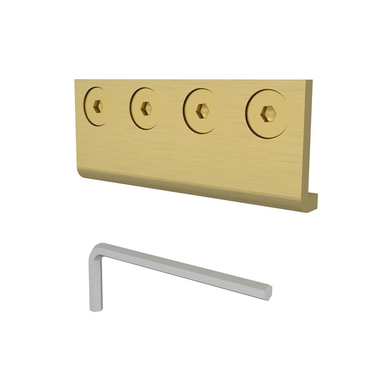 Stone Harbor Hardware Converging Plate for Flat Track Sliding Door