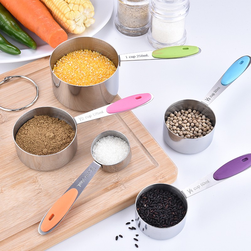 10Pcs Measuring Cups and Spoons Set Baking Cups and Spoons