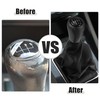 ACROPIX Black 6 Speed Manual Gear Shift Knob Stick Shifter