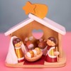Sevi : Nativity Scene, Red, White, Gold