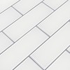 MSI 3 inch x 9 inch Ice Glass Subway Tile