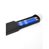 aoba Chopsticks Dishwasher Safe, Natural Wood Color Pencil Border Blue