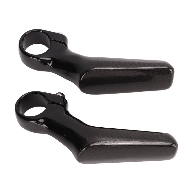 Mountain Bike Handlebars Bar Ends 1 Pair Carbon Fiber 3K