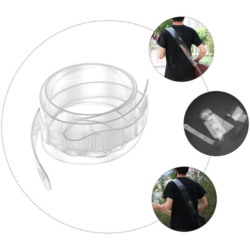 EXCEART 1 Piece Portable Guitar Strap Adjustable Universal PC Strap