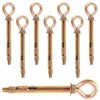 Swpeet 8Pcs M6 Thread Wall Concrete Brick Expansion Screws Closed
