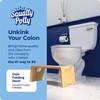 Squatty Potty Oslo Folding Bamboo Toilet Stool – 7 Inches,