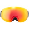 HEAD GALACTIC FMR Unisex Adult Ski Snowboard Goggles Yellow/Black